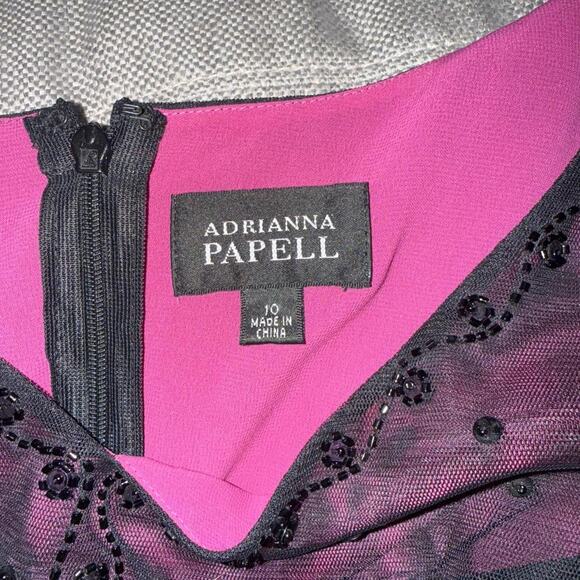 Whimsigoth fairy 90s adrianna papell beaded dress - Picture 6 of 6